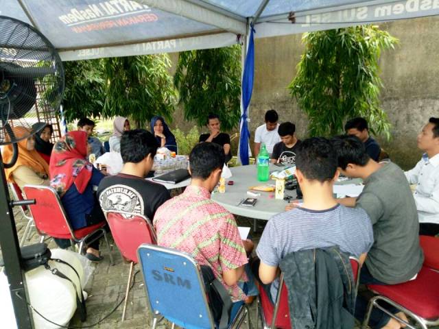 Usai Deklarasi, Relawan Muda Sulsel Langsung Genjot Program