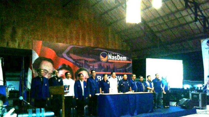 Komitmen Kerja Keras, Rakerwil Nasdem Hingga Dini Hari