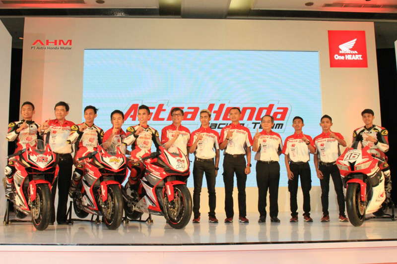 Inilah Formasi Lengkap Pebalap Astra Honda 2017, Ada Dua Putra Sulsel