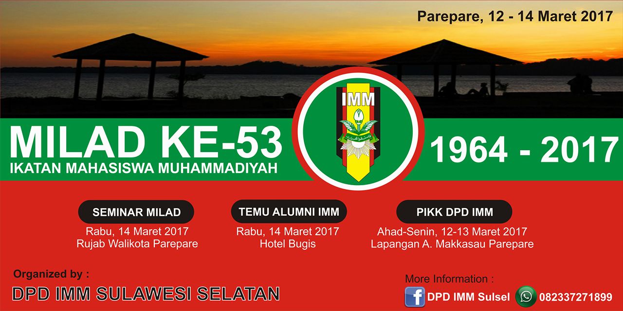 Selamat Milad ke-53 Ikatan Mahasiswa Muhammadiyah