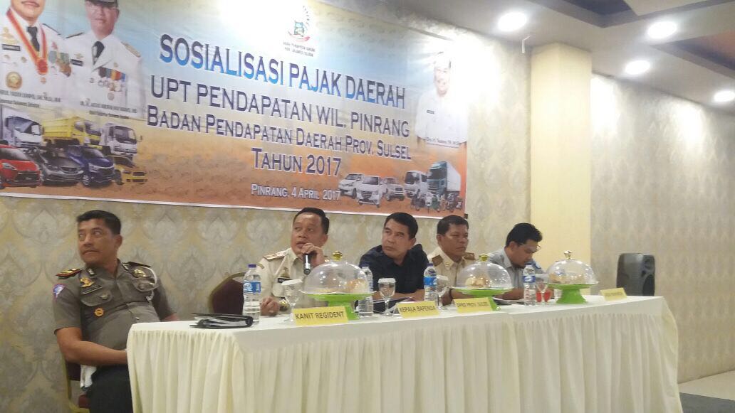 Sosialisasi di Pinrang, Bapenda Sulsel Beri Insentif 70 Persen untuk Pajak Kendaraan