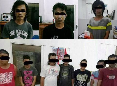 Sehari, Polres Sidrap Ringkus 1o Terduga Pelaku Narkoba