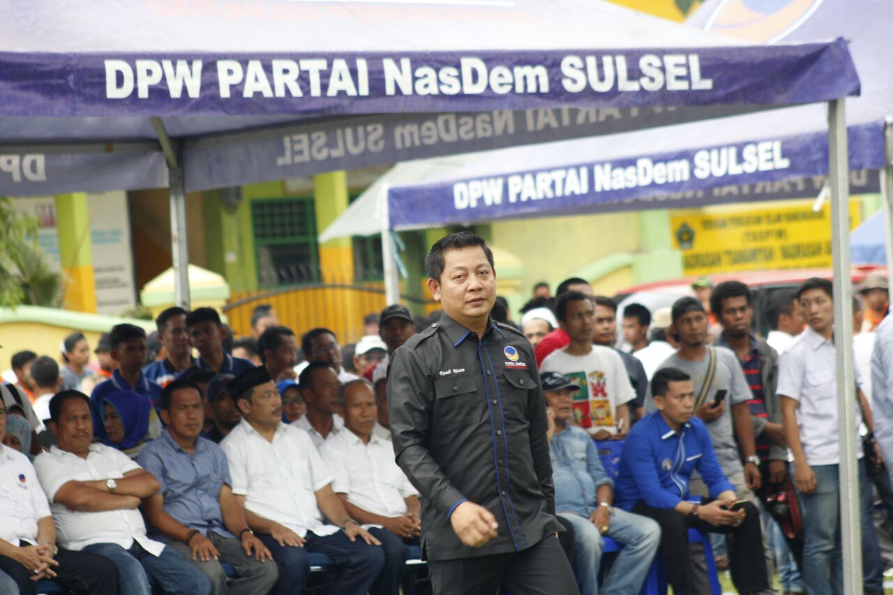 Tak Izinkan Pakai Lapangan, DPW Nasdem Sulsel Kritisi Pemkot Parepare