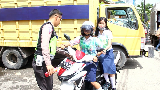 Rayakan Kelulusan, Pelajar SMP Terjaring Operasi Patuh