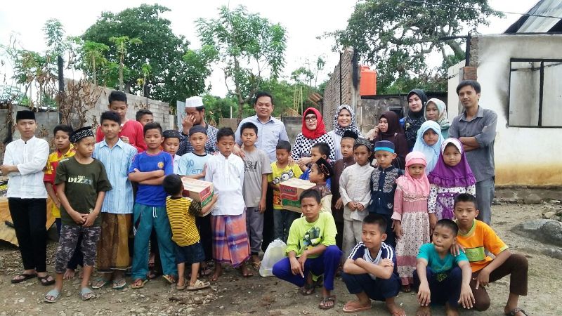 Panti Asuhan Hidayatullah Habis Terbakar, Notaris Parepare Salurkan Bantuan