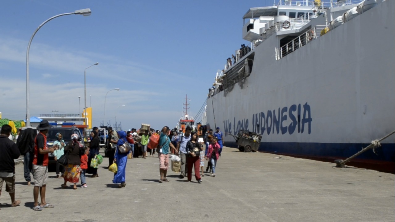 Pemudik asal Kalimantan Masih Berdatangan via Pelabuhan Nusantara