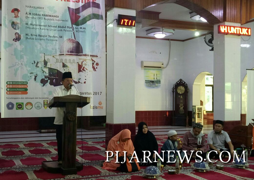 Iqbal Parewangi Dorong Langkah Kongkrit untuk Palestina