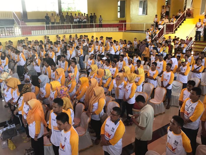 Sayap Pemenangan NH-Aziz Disumpah Dibawah Al-Qur’an