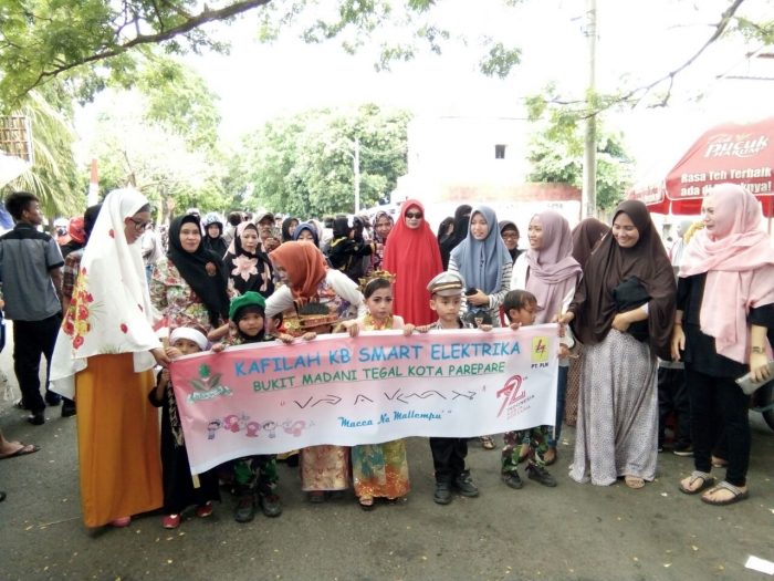 Play Group Binaan Pemuda Muhammadiyah Ikut Karnaval HUT