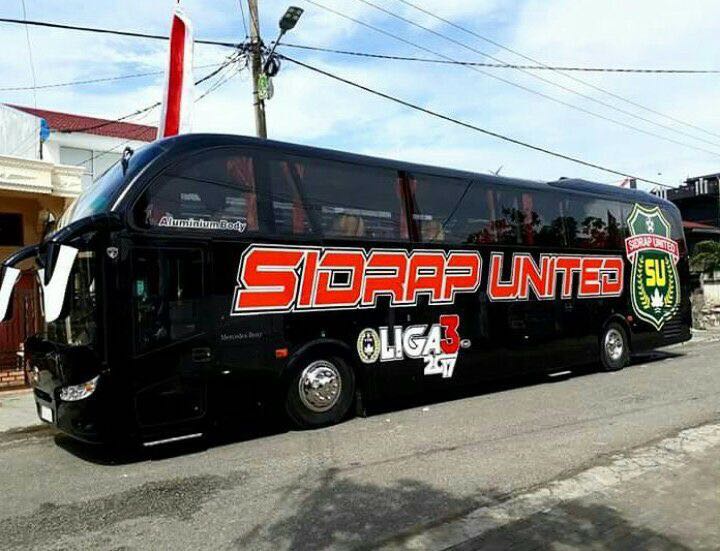 Klub Liga 1 Pasti Iri, Begini Mewahnya Bus Sidrap United