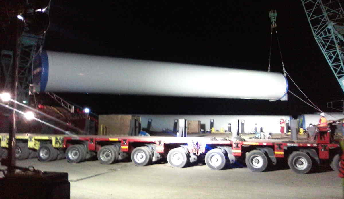 23 Agustus, Turbin Raksasa Tiba di Parepare