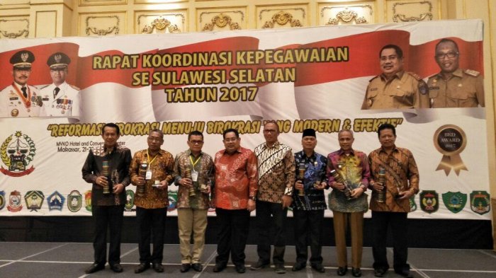 Selamat, Enrekang dan Parepare Raih BKD Award