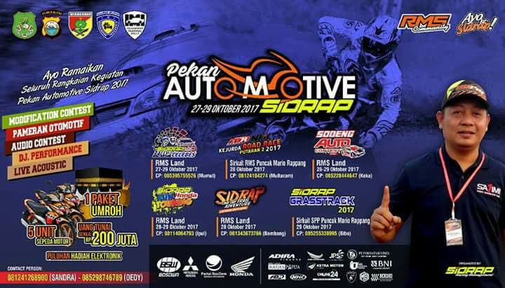 Ayo ke Sidrap, Ramaikan Pekan Otomotif Tingkat Nasional