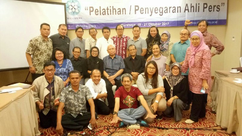 Ahli Pers Ikuti Penyegaran, Kawal Pers Merdeka dan Bermartabat