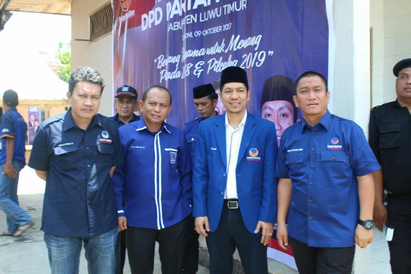 Dokumen Lengkap, Nasdem se-Sulsel Daftar Serentak ke KPUD