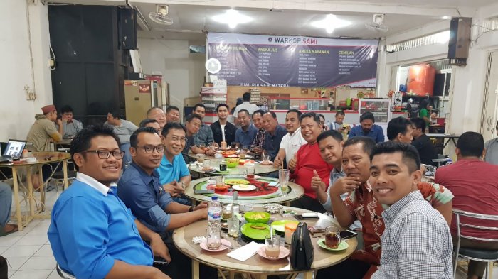 Bahas Kerjasama, Dirut Bank BKE Ngopi Bareng PI Sulsel