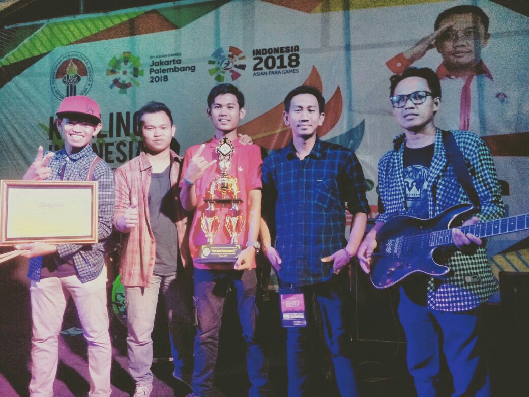 Dua Lagu Antarkan Satry and Friends Juara 3 Festival Band Indie Kemenpora