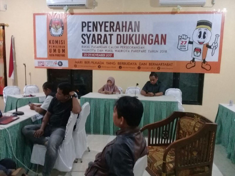 Pilwalkot Parepare Tanpa Calon Independen