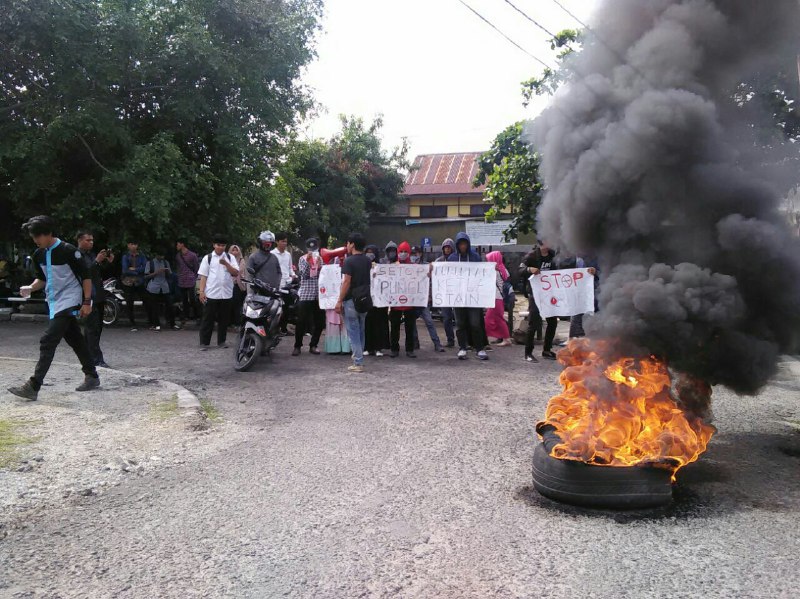 Demo Lagi, Mahasiswa STAIN Parepare Soroti Dugaan Pungli