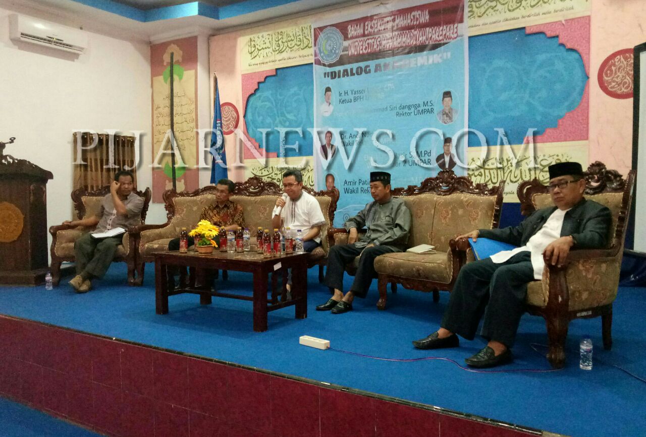 Sampaikan Aspirasi Secara Positif, Rektor dan BPH Puji Dialog Akademik BEM Umpar