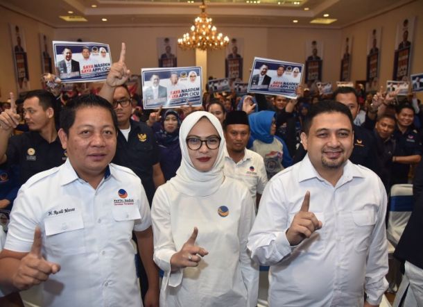 Tantang Petahana, Nasdem Resmi Usung Appi-Cicu di Pilwalkot Makassar Tantang Petahana, Nasdem Resmi Usung Appi-Cicu di Pilwalkot Makassar