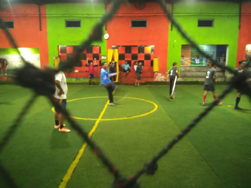 Ket: Turnamen Futsal STAIN Parepare di Lapangan Futsal Bayam, Kamis 28/12. (foto: Alfiansyah Anwar/PIJAR)