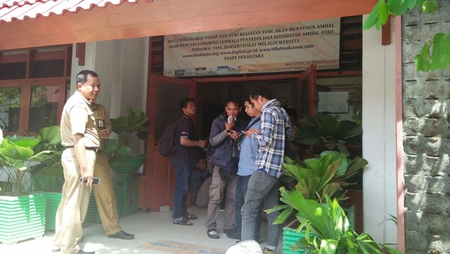 Digeledah Polda, Pegawai Pemkot Keluar Masuk Dinas LHD