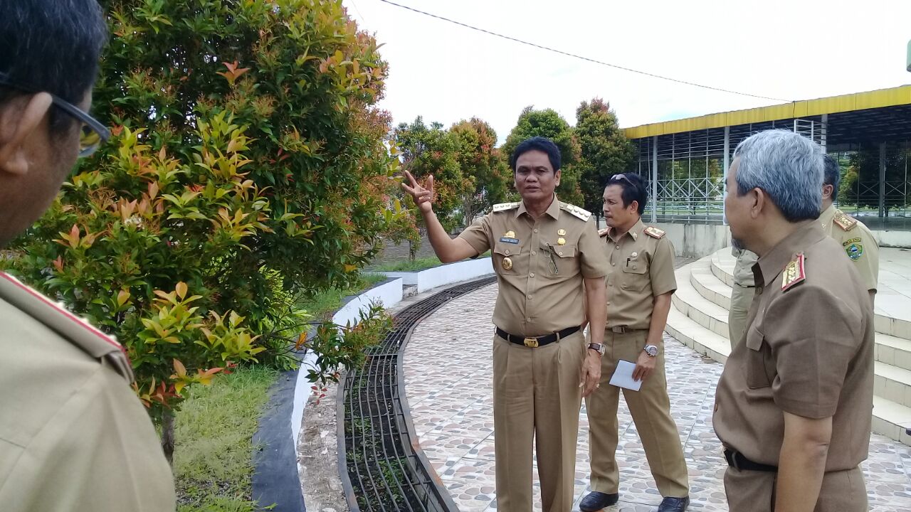 Bupati Barru Tinjau Lokasi Persiapan Perayaan HUT ke-58 Barru