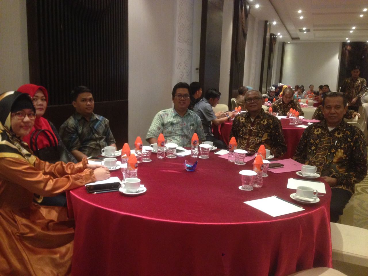 Faisal Andi Sapada, saat mengikuti acara pelantikan pengurus anggota Dewan Pembina Aliansi Penyelenggara Perguruan Tinggi Indonesia (APPERTI) Sulsel