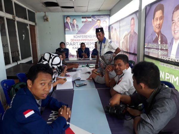  Lolos Verifikasi, Demokrat Sidrap Lebih Fokus Menangkan DoaMu dan Punggawa