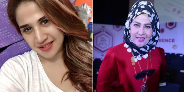 Ratu dangdut Elvy Sukaesih dan putrinya Dawiya (foto: int).