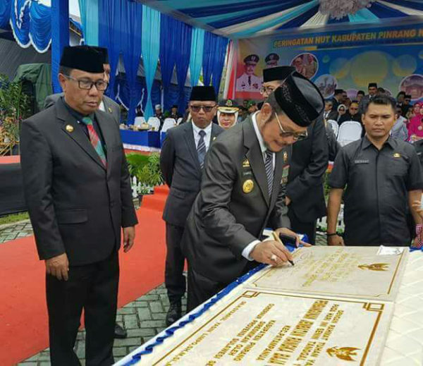 SYL Puji Kabupaten Pinrang di Puncak HUT ke 58