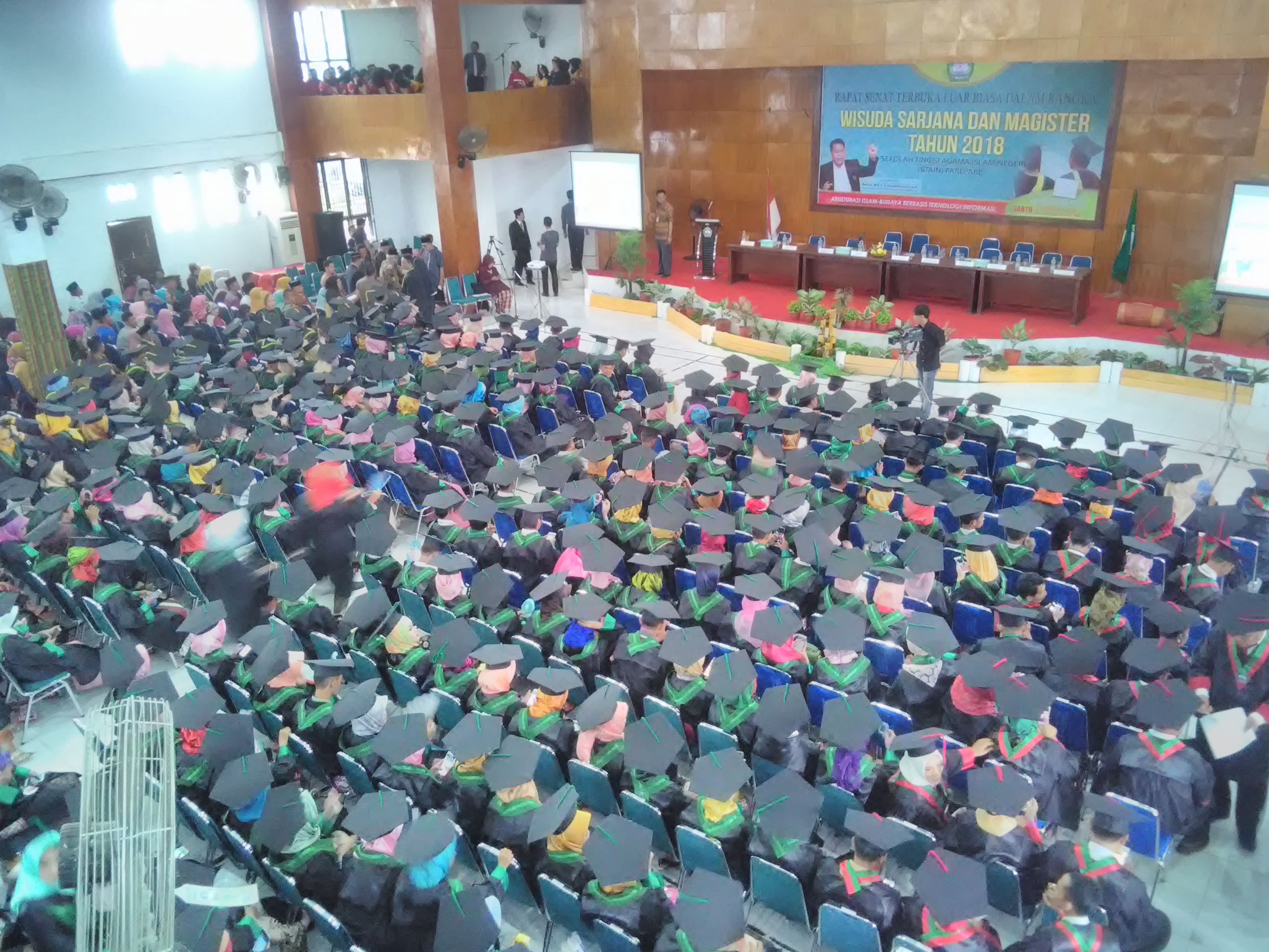 STAIN Parepare Lepas 364 Sarjana, Terima 1.435 Maba