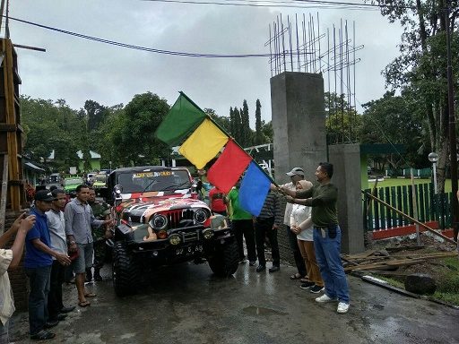 Melalui Offroad, Dandim Ciptakan Pilkada Damai