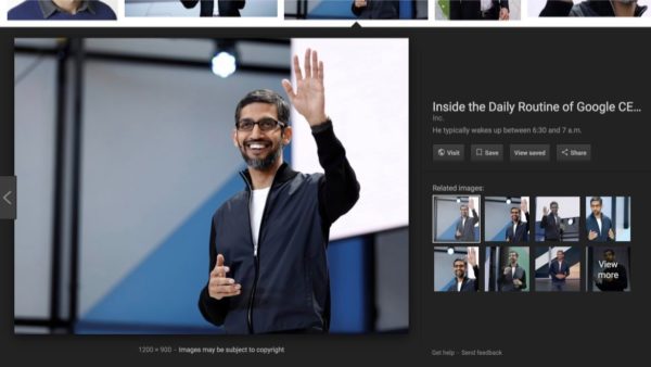CEO Google Sundar Pichai