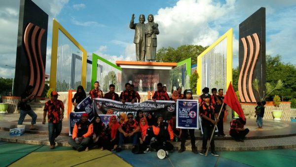 HPSN 2018, MPC Pemuda Pancasila Parepare, Ajak Masyarakat Untuk Peduli Akan Sampah