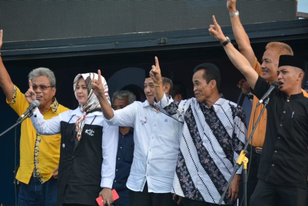 Kampanye di Panca Lautang, Fatmawati Serukan Pilkada Damai