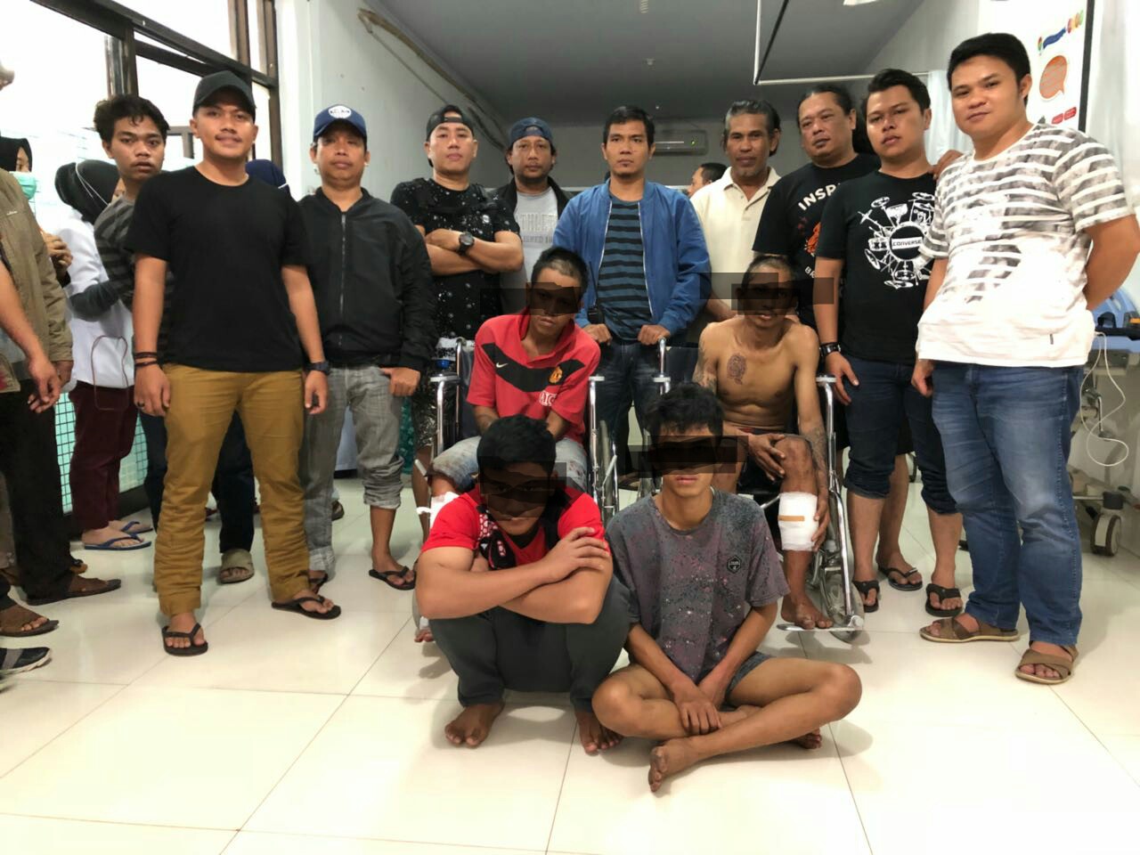 Jatanras Polrestabes Makassar menangkap empat pelaku curanmor di wilayah Makassar.