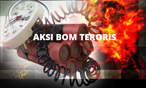 Ilustrasi bom teroris
