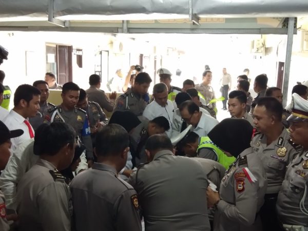 BNN Tes Urine 300 Personel Polres Pelabuhan Makassar