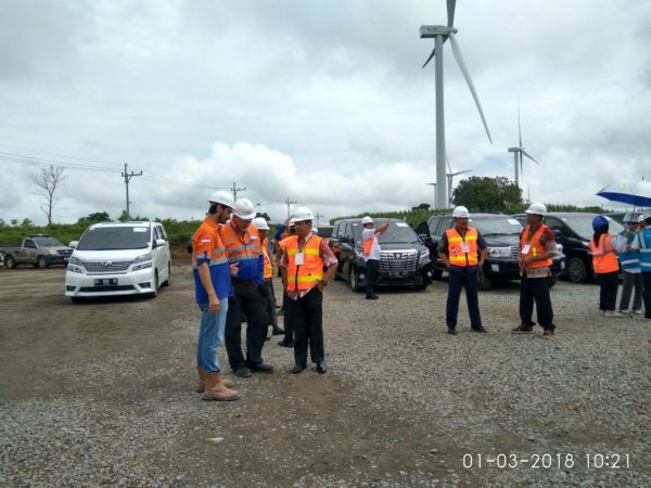 Ingin Diresmikan Presiden Jokowi, KPK dan ESDM Kunjungi PLTB Sidrap