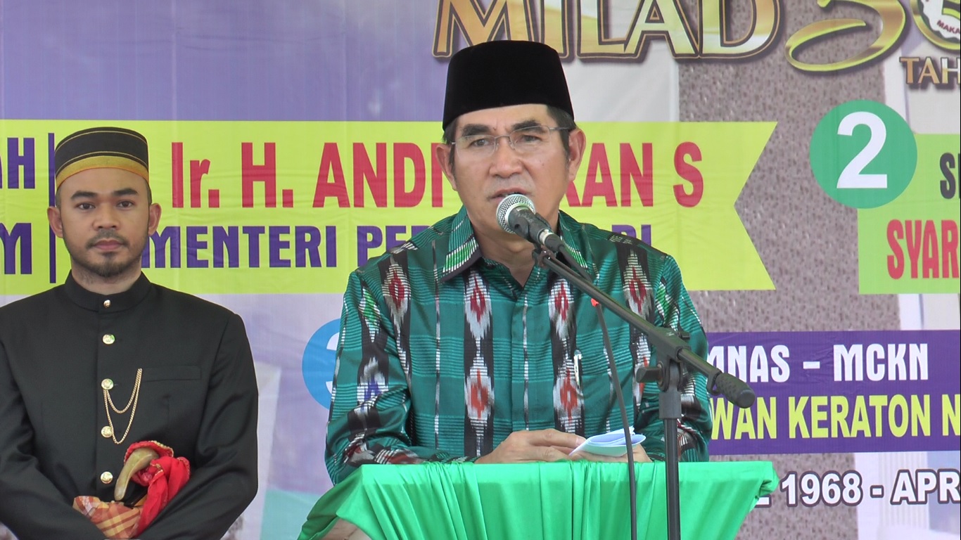 Ketua DPP Syarikat Islam, Hamdan Zoelva menyatakan diri maju jadi calon Presiden (Capres) RI 2019.(mks)