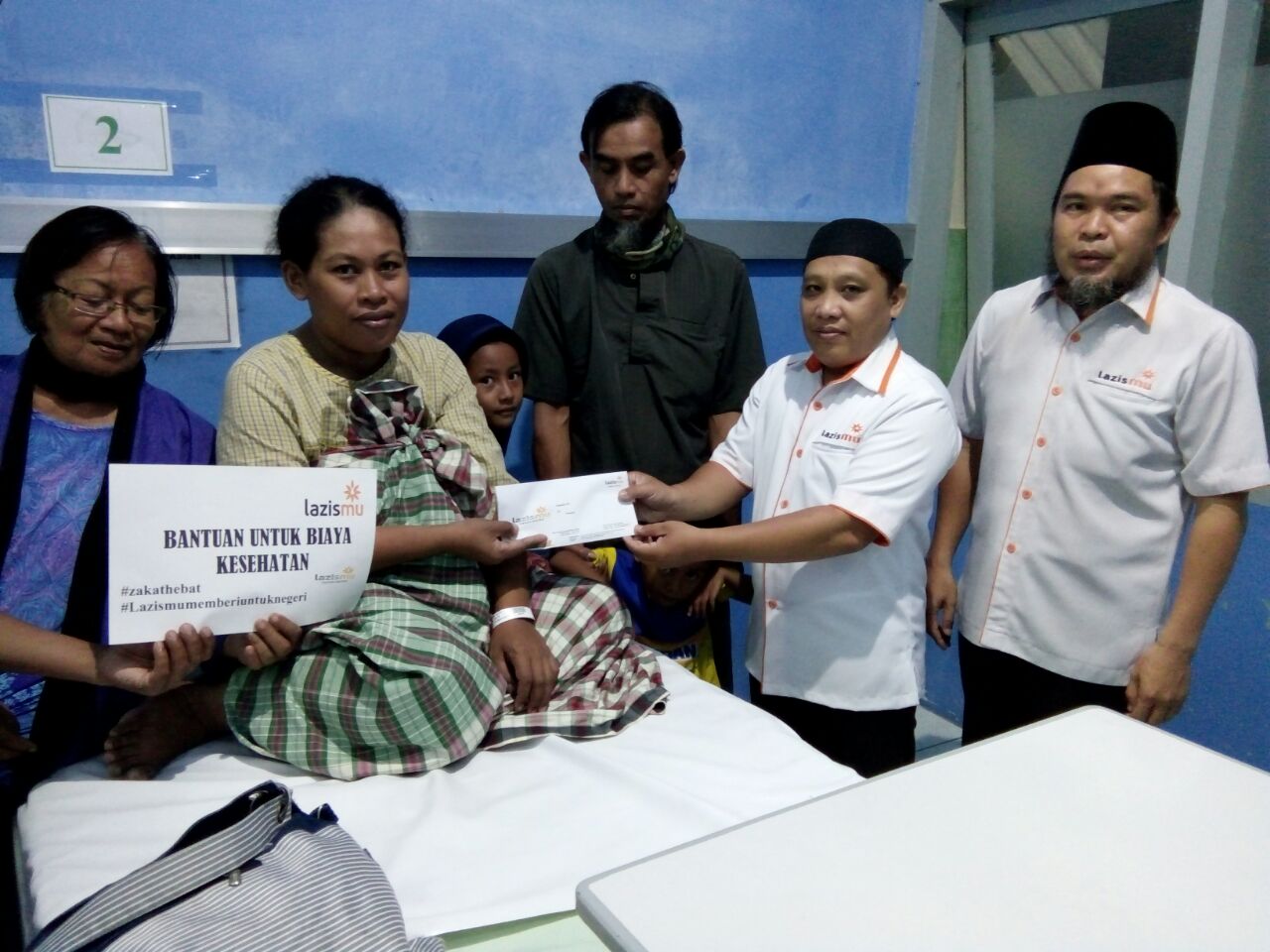 BPJS Menunggak, Lazismu Parepare Bantu Operasi Ibu  Melahirkan