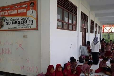 Bosan Dijanji, Walau Hardiknas Ahli Waris Segel Kembali SDN 11 Parepare