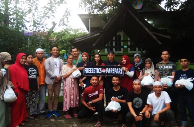 Komunitas Freeletics Parepare Gandeng Lazismu Bantu Duafa