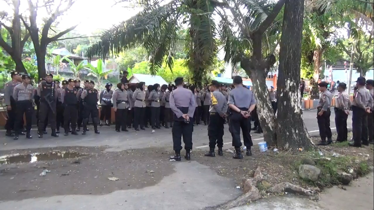 Polda Sulsel Backup Polres Parepare Pengamanan Presiden RI