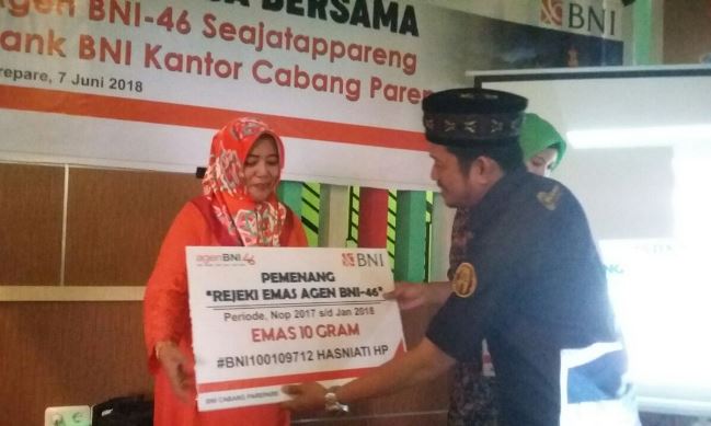 Pasca Lebaran, BNI Parepare Luncurkan Kartu Tani