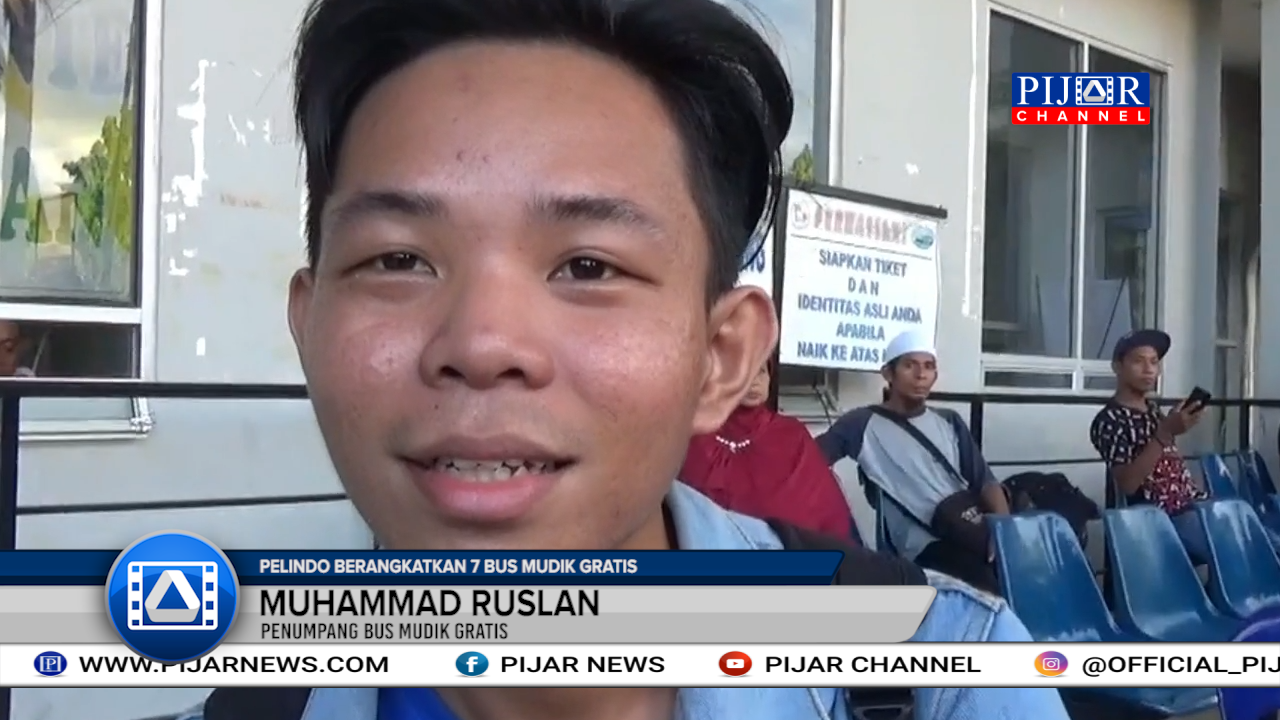 Video Pijar Channel : Pelindo Berangkatkan  7 Bus Mudik Gratis