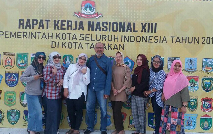 Dinas Perpustakaan Kota Makassar Berpartisipasi di Ajang Rakernas dan City Expo APEKSI 2018