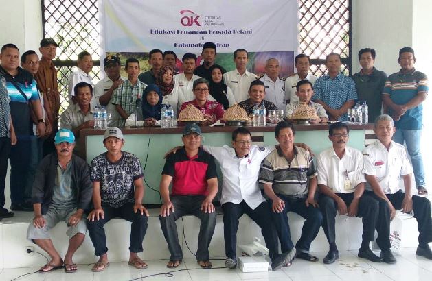OJK Regional 6 Edukasi Keuangan Petani Sidrap